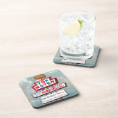 Snel voedsel tekenen drankjes onderzetter (Rechterzijde)