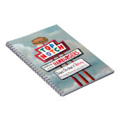 Snel voedsel tekenen notitieboek (Rechterzijde)