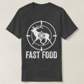 Snel voedsel voor de honger van de honger t-shirt (Design voorkant)
