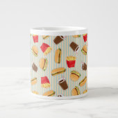 Snel voedselpatroon 2 grote koffiekop (Voorkant)