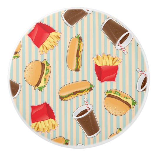 Snel voedselpatroon 2 keramische knop (Voorkant)