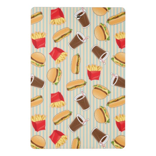 Snel voedselpatroon 2 mini klembord (Achterkant)