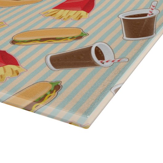 Snel voedselpatroon 2 snijplank (Hoek)