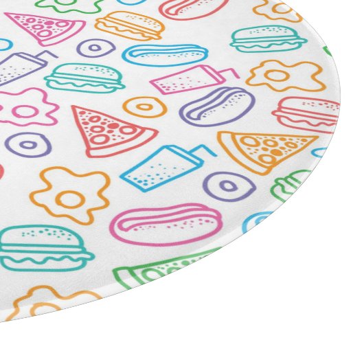 Snel voedselpatroon 2 snijplank (Hoek)