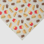 Snel voedselpatroon 2 tissuepapier (Detail)