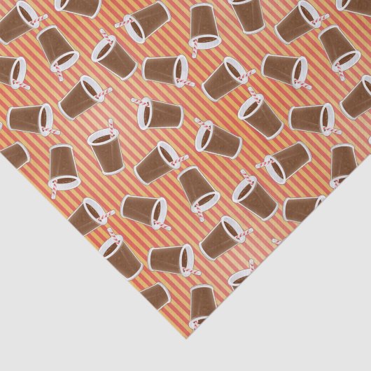 Snel voedselpatroon 2 tissuepapier (Detail)