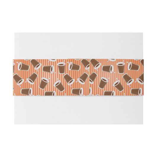 Snel voedselpatroon 2 uitnodigingen wikkel (Achterkant Voorbeeld)