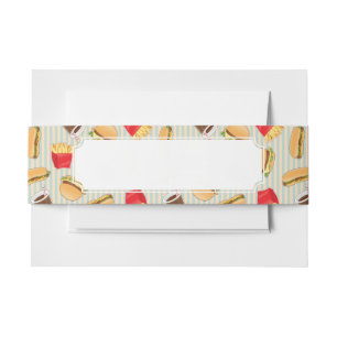 Snel voedselpatroon 2 uitnodigingen wikkel