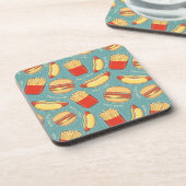 Snel voedselpatroon 3 bier onderzetter (Linkerzijde)