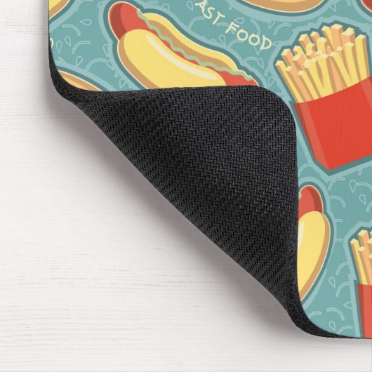 Snel voedselpatroon 3 muismat (Hoek)