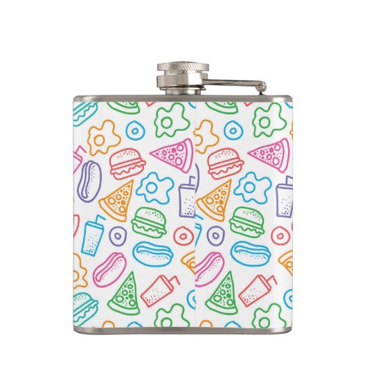 Snel voedselpatroon heupfles (Achterkant)