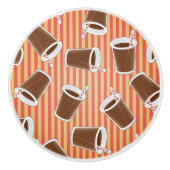 Snel voedselpatroon keramische knop (Voorkant)