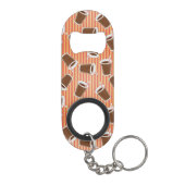 Snel voedselpatroon mini flessenopener (Achterkant)