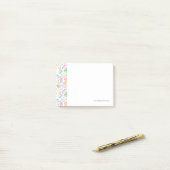 Snel voedselpatroon post-it® notes (Op bureau)