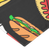 Snel voedselpatroon tafelkleed (Gekanteld)