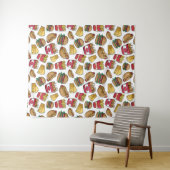 Snel voedselpatroontapijten wandkleed (In Situ (horizontaal))