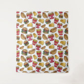 Snel voedselpatroontapijten wandkleed (Voorkant)