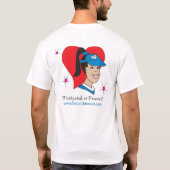 Snel voor ooit "jongens" T #2 T-shirt (Achterkant)