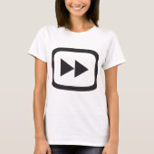 Snel vooruit pictogram t-shirt (Voorkant)