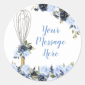 Snel Vrijgezellenfeest weggeploegd Ronde Sticker (Voorkant)