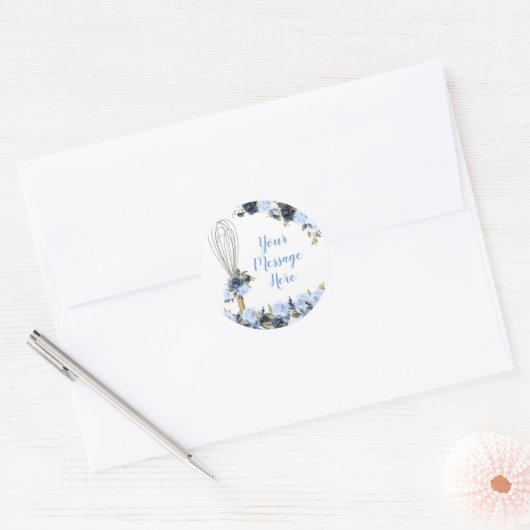 Snel Vrijgezellenfeest weggeploegd Ronde Sticker (Envelop)