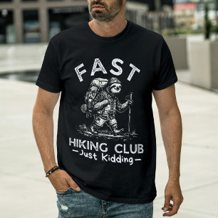 Snel Wandelen Club Geintje Grappige Luiaard Wandel T-shirt