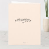 Snel Waterverf Cactus Plant Kaart (Achterkant)