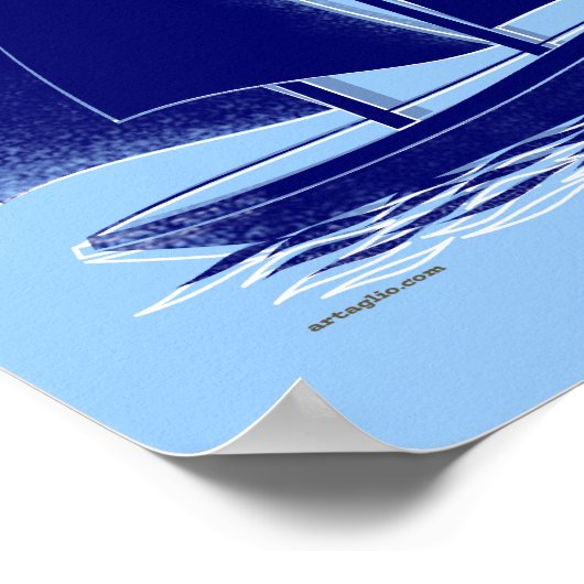 Snel zeilen, . poster (Hoek)