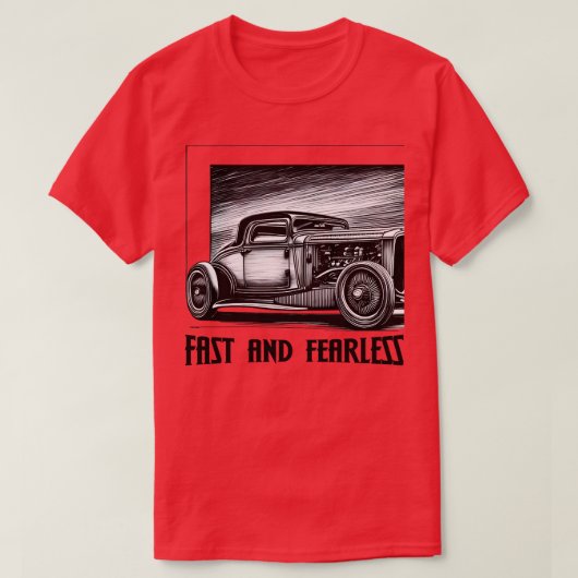 Snel zonder angst t-shirt (Design voorkant)
