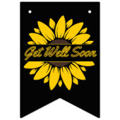 Snel zondesbloem met banner (Eerste vlag)