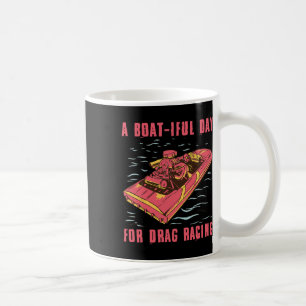Snelboot Drag Racing Powerboot Racingsfan Koffiemok