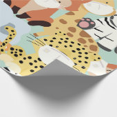 SNELD WILD-DIEREN DIE MASKS Wrappen, VAN PAPIER (Hoek)