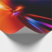 snelheid bij nachtelijke routeabstractie, achtergr cadeaupapier (Hoek)