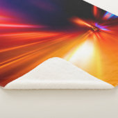 snelheid bij nachtelijke routeabstractie, achtergr sherpa deken (3/4)