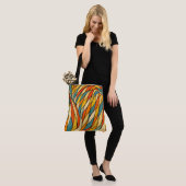 Snelheid Bloei Tote Bag (Op model)