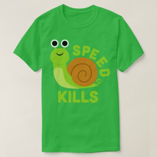 SNELHEID DOODT T-SHIRT (Design voorkant)