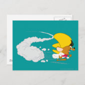 SNELHEID GONZALES™ draait in kleur Briefkaart (Voorkant / Achterkant)