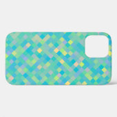 SNELHEID heldere, multi-kleurenvierkant patroon Case-Mate iPhone Case (Achterkant (horizontaal))