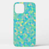 SNELHEID heldere, multi-kleurenvierkant patroon Case-Mate iPhone Case (Achterkant)