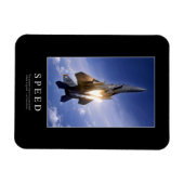 Snelheid: Inspirerend prijsopgave 1 Magneet (Horizontaal)