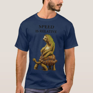 Snelheid is een relatief klein dierlijk t-shirt