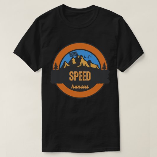 Snelheid, Kansas T-shirt (Design voorkant)