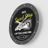 Snelheid Koop Papa's naam Roken Banden in hotrod Grote Klok (Hoek)