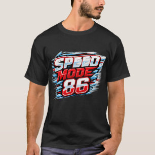 Snelheid Modus 86 Hockey Geïnspireerd T-shirt – Ij