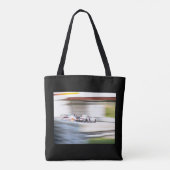 Snelheid onder de brug tote bag (Achterkant)