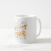 Snelheid ontmoet kracht koffiemok (Voorkant rechts)