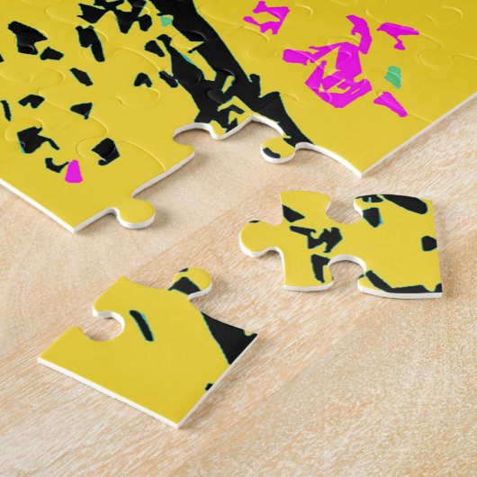 Snelheid ophalen - Mountain Biker Legpuzzel (Zijkant)