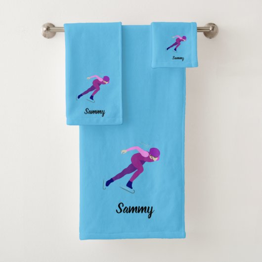 Snelheid schaatsen bad handdoek (Insitu)