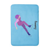 Snelheid schaatsen badmat (Voorkant Verticaal)