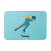 Snelheid schaatsen badmat (Voorkant)